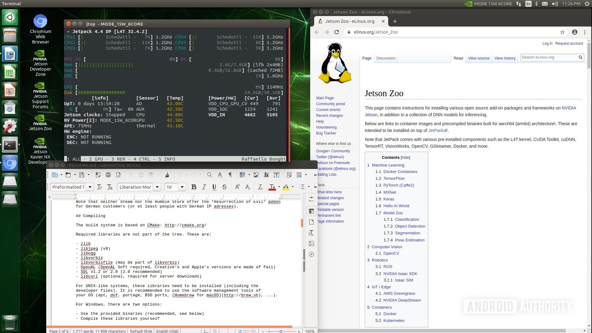 Jetson Xavier NX Ubuntu desktop