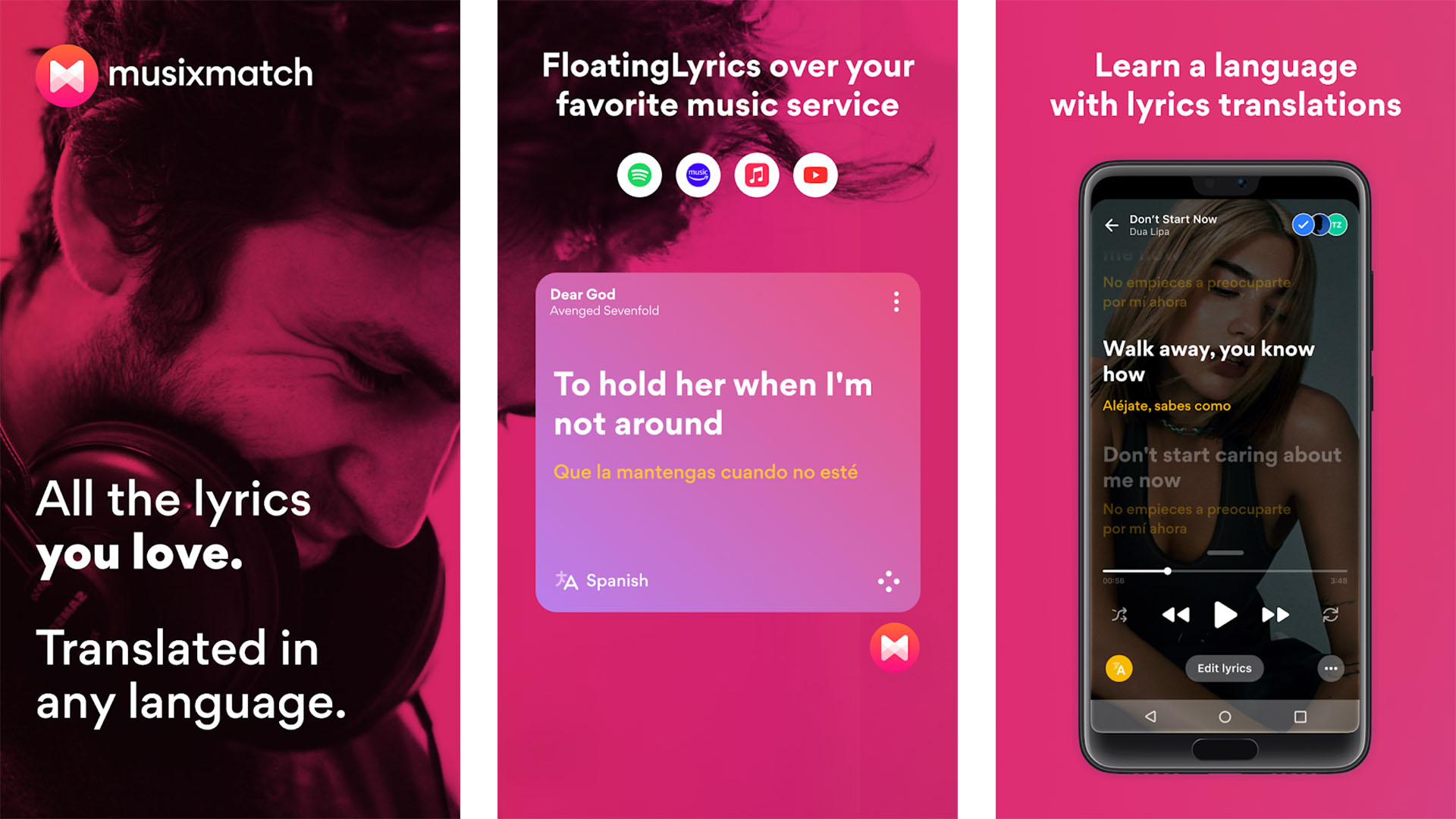 Musixmatch screenshot