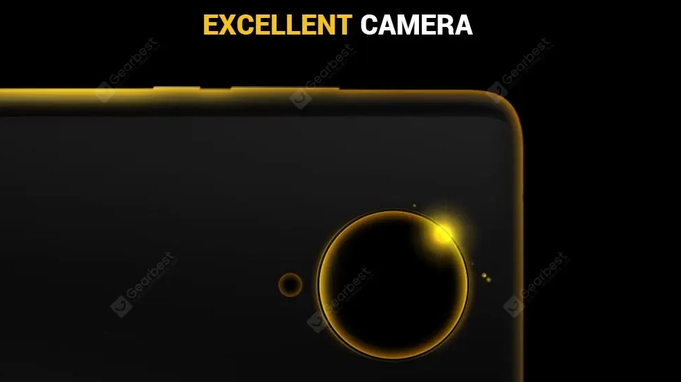 Poco F2 Pro GearBest Teaser Showing Rear Cameras