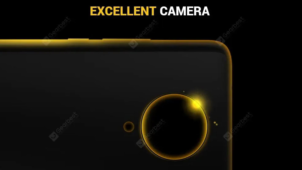 POCO F2 Pro GearBest Teaser Showing Rear Cameras