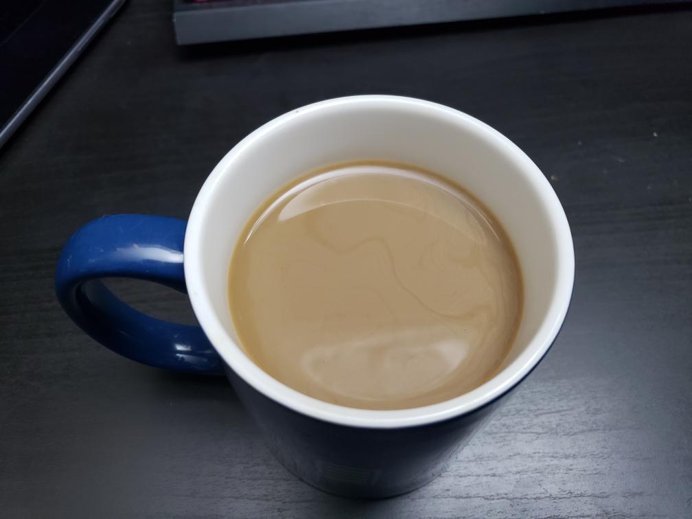S9 Plus Photo Test Color test of coffee
