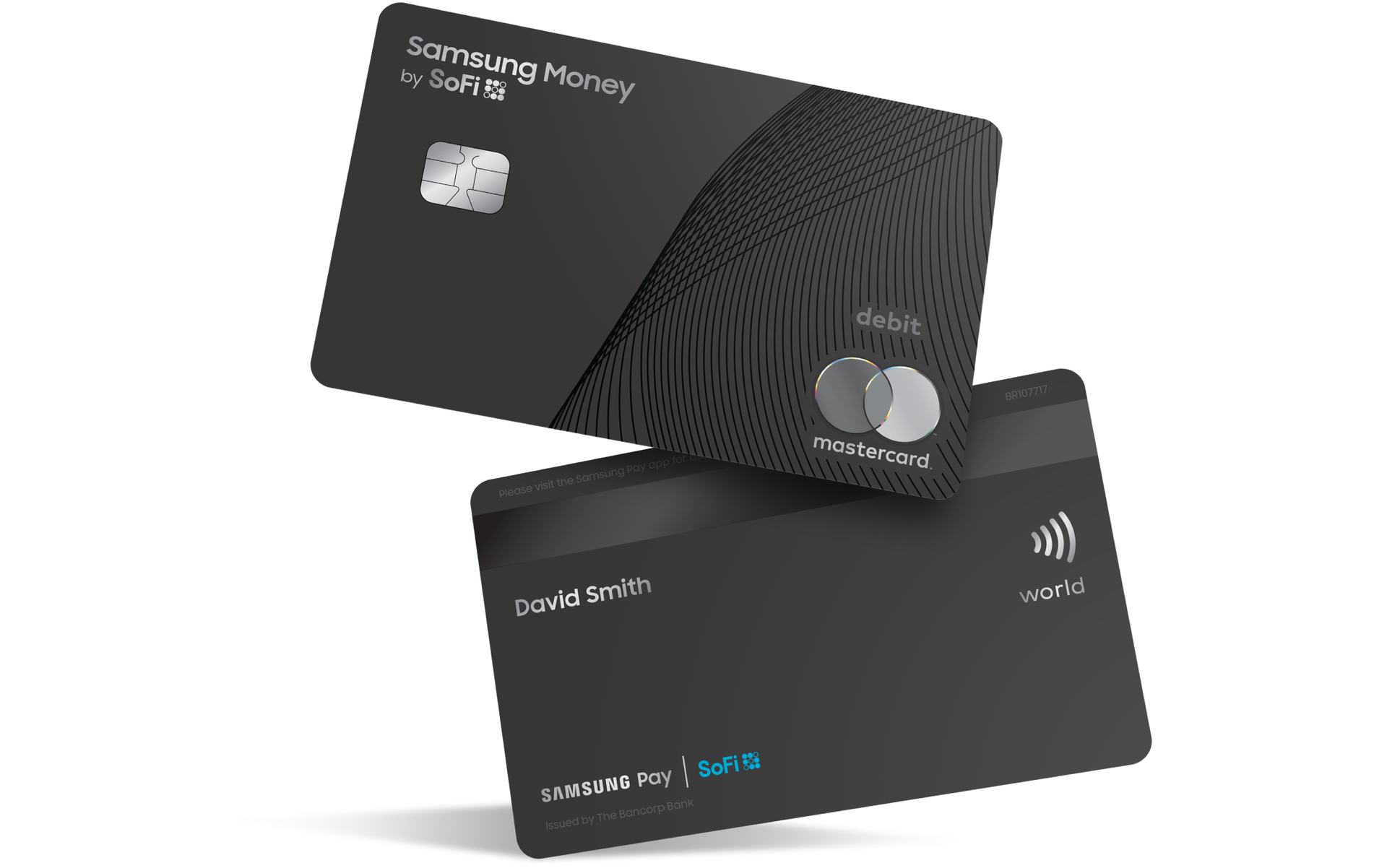 Samsung money by SoFi debit card