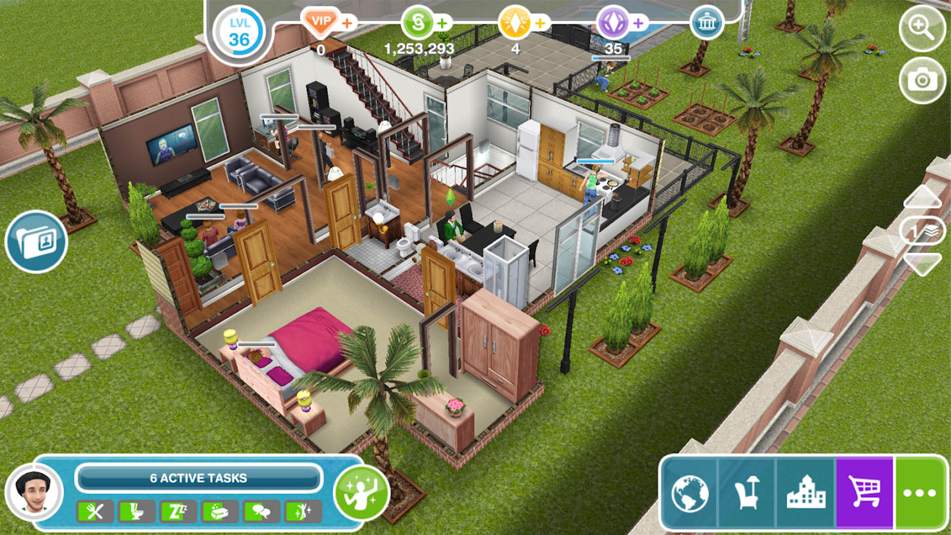Ігри Sims FreePlay Best Life Simulator для Android