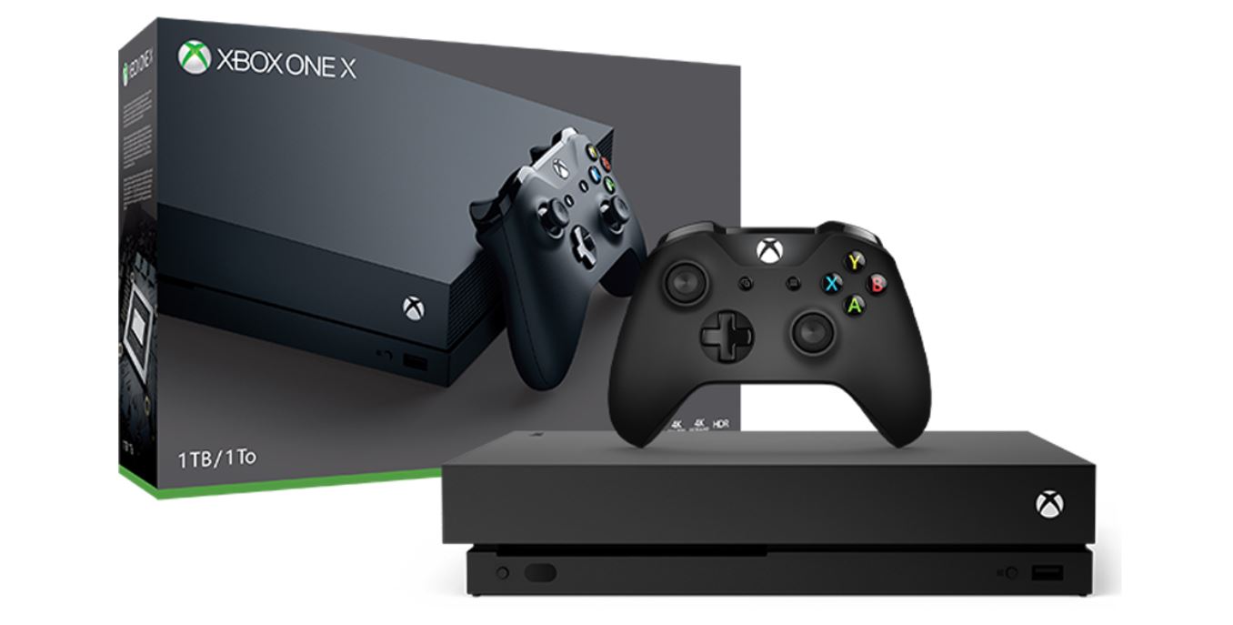 Xbox One X Press Render