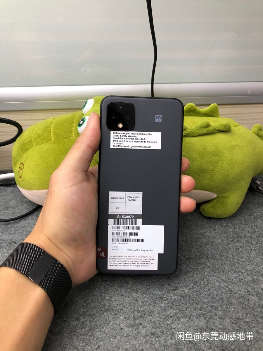 google pixel 4 xl gray