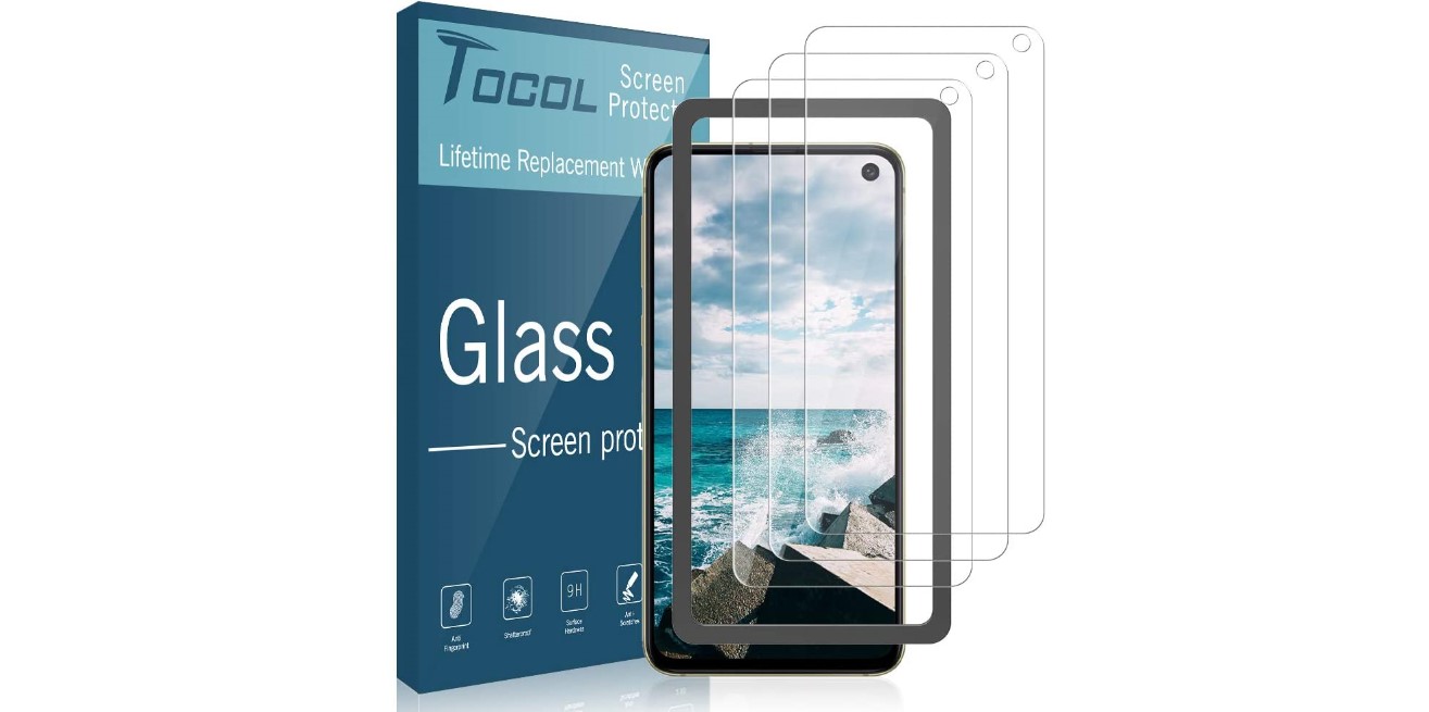 tocol glass screen protector 3 pack