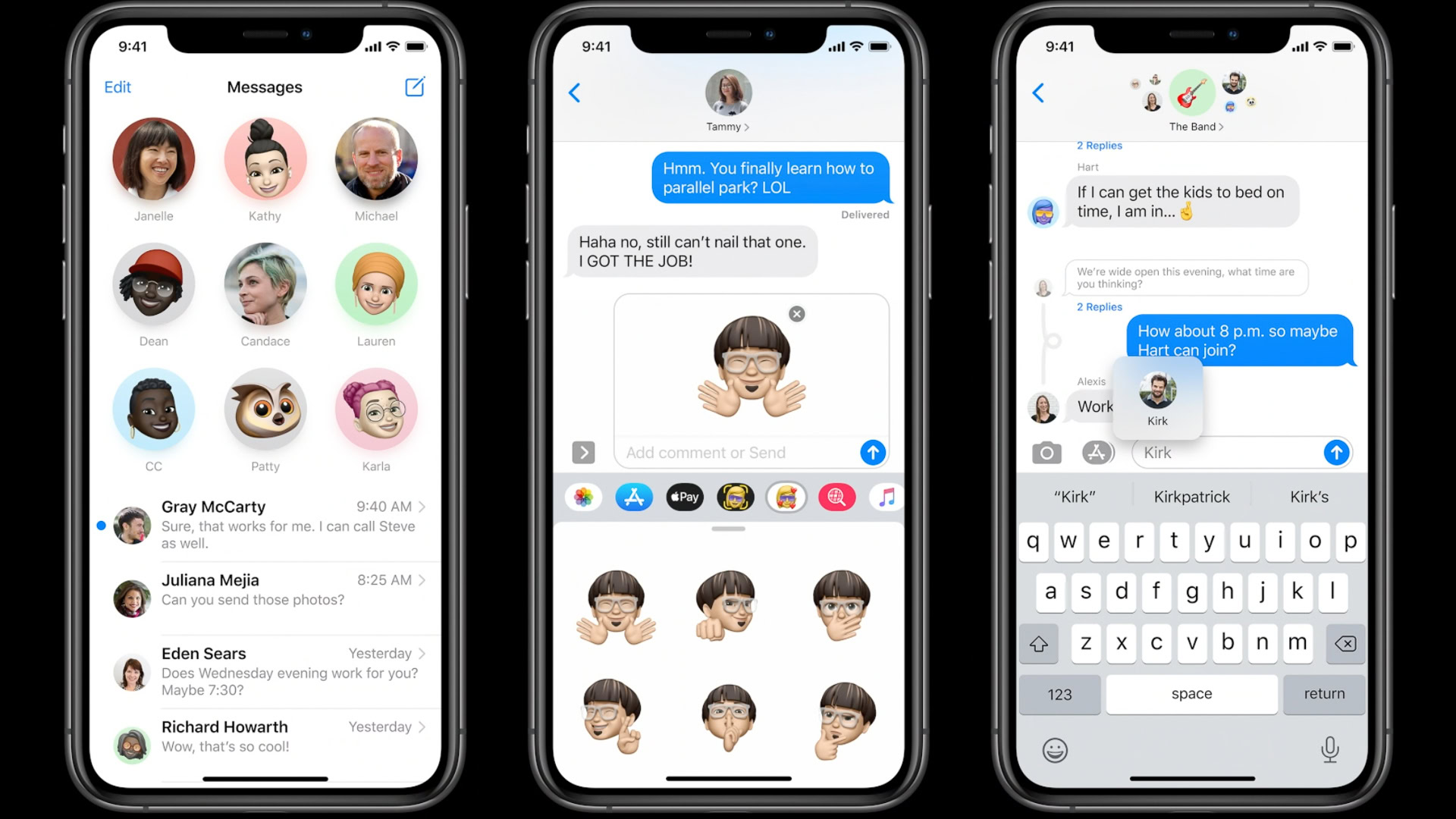 Apple WWDC 2020 iOS 14 messagign features