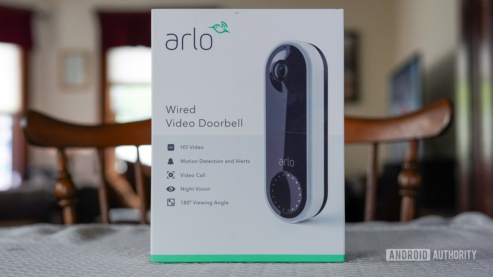 Arlo Video Doorbell in the box