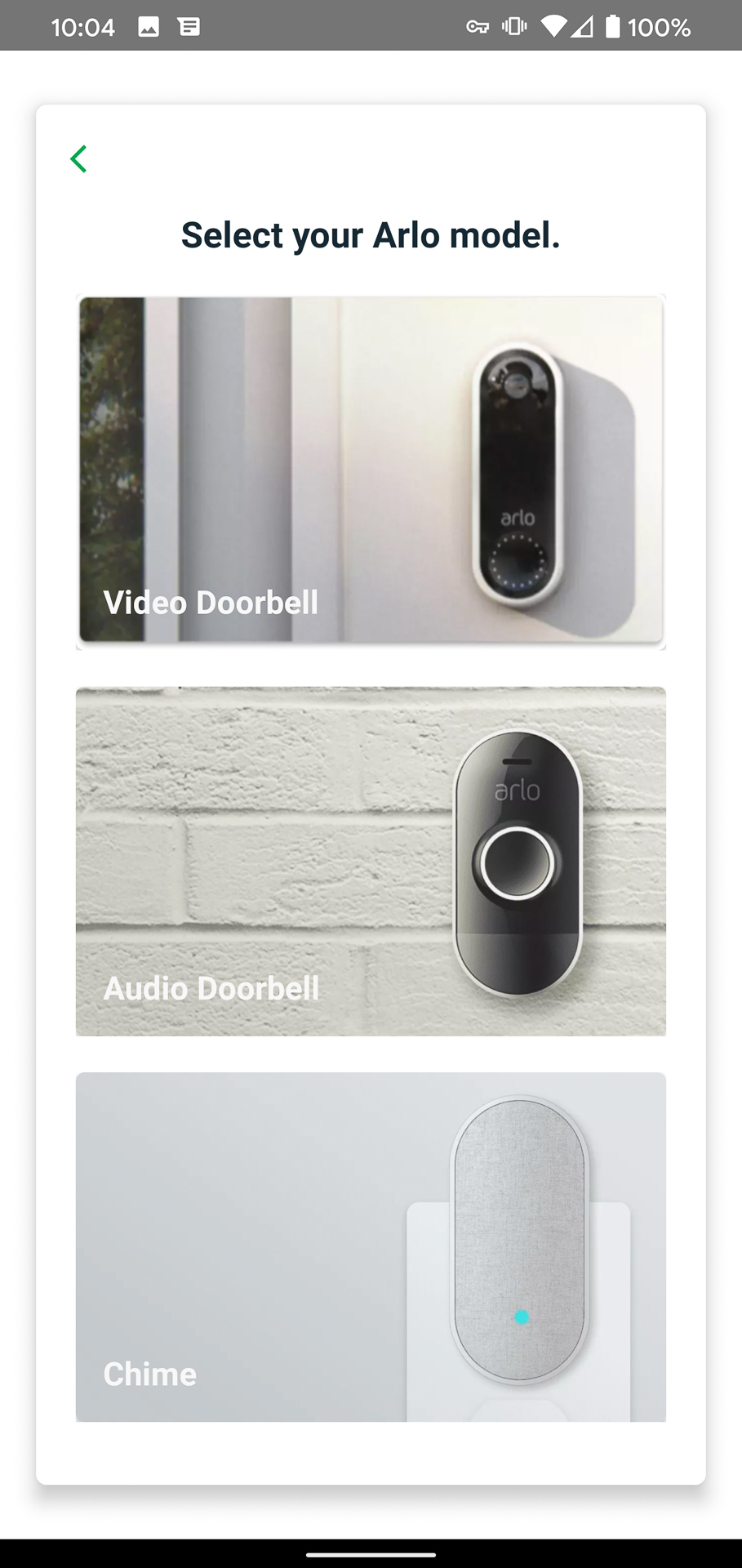 Arlo Video Doorbell setup 3