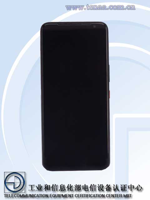 ASUS ROG Phone 3 TENAA display