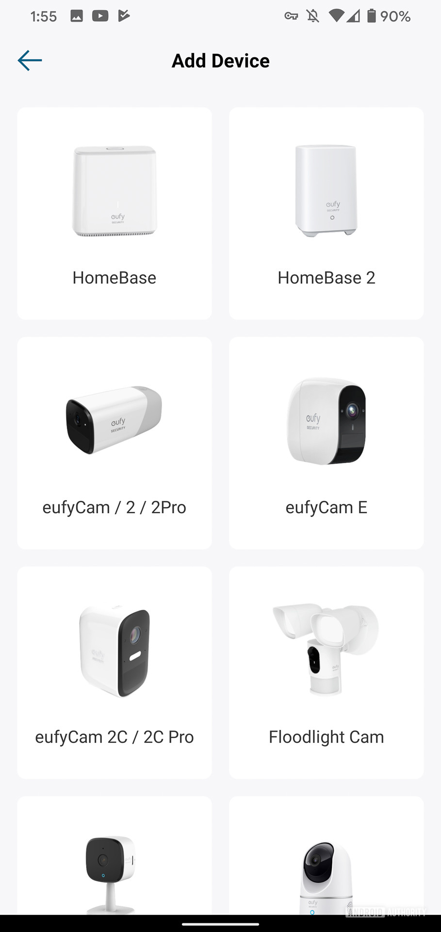 Eufy Video Doorbell add device