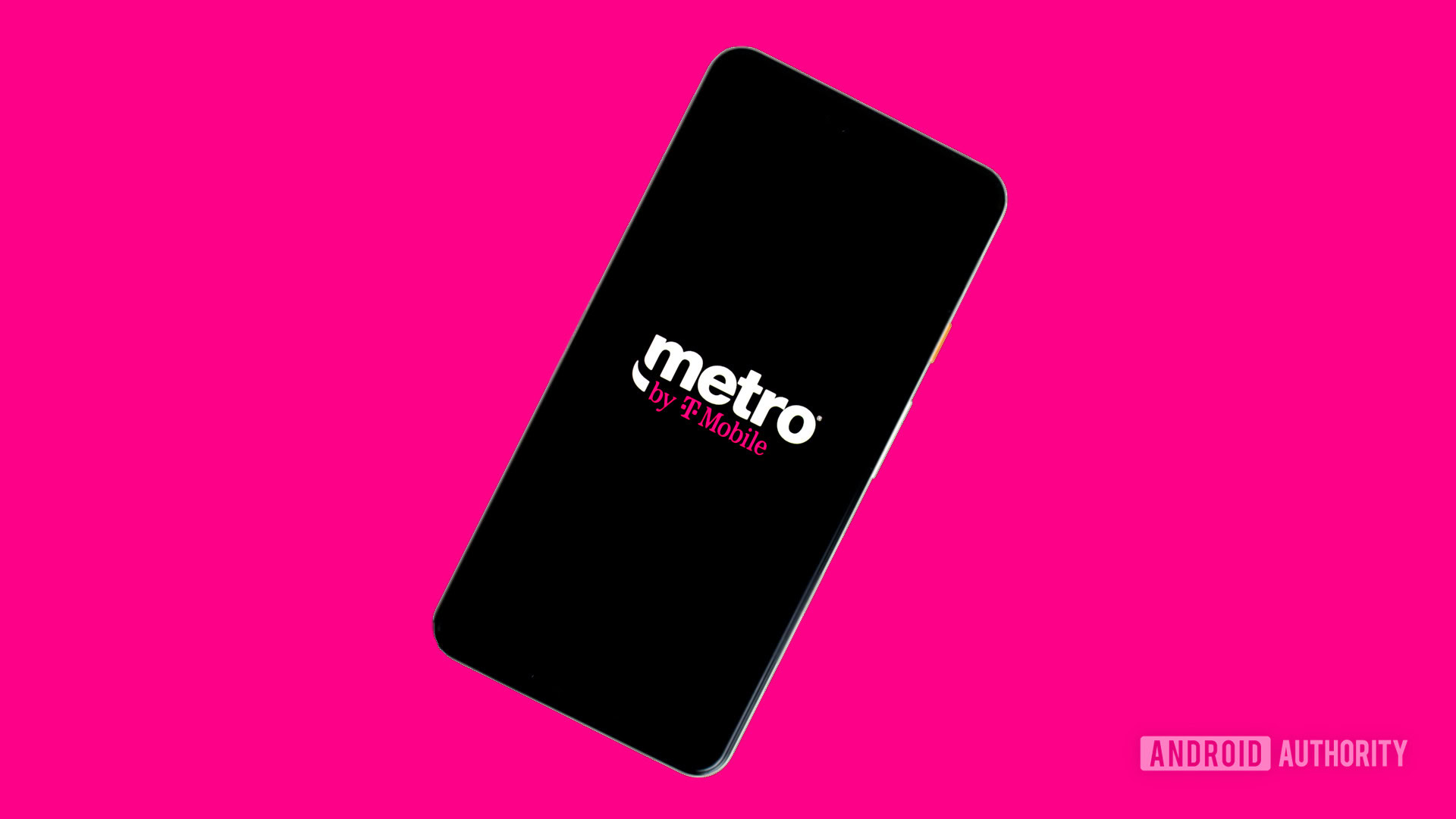 Logotipo de Metro by T Mobile en la foto de stock del teléfono 1