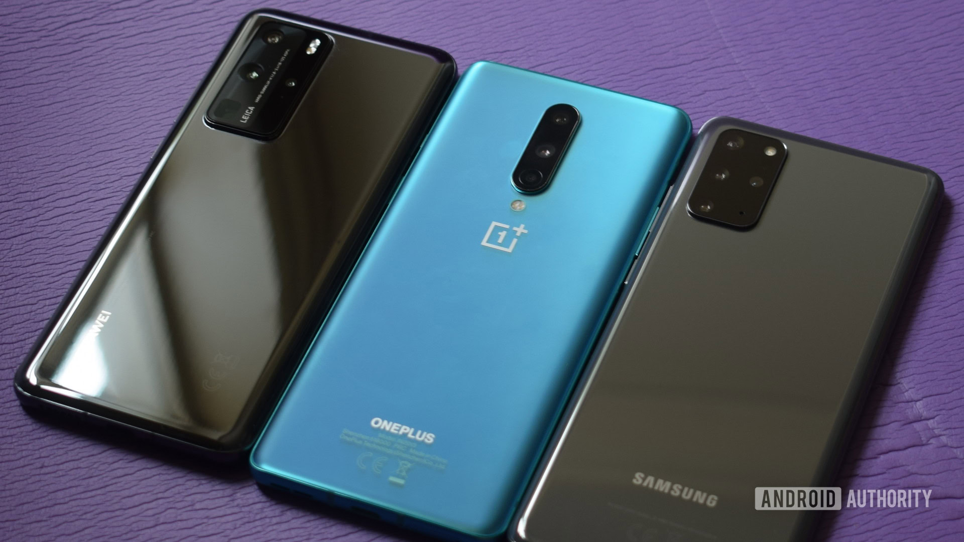 OnePlus 8 vs Samsung Galaxy S20 vs HUAWEI P40 Pro