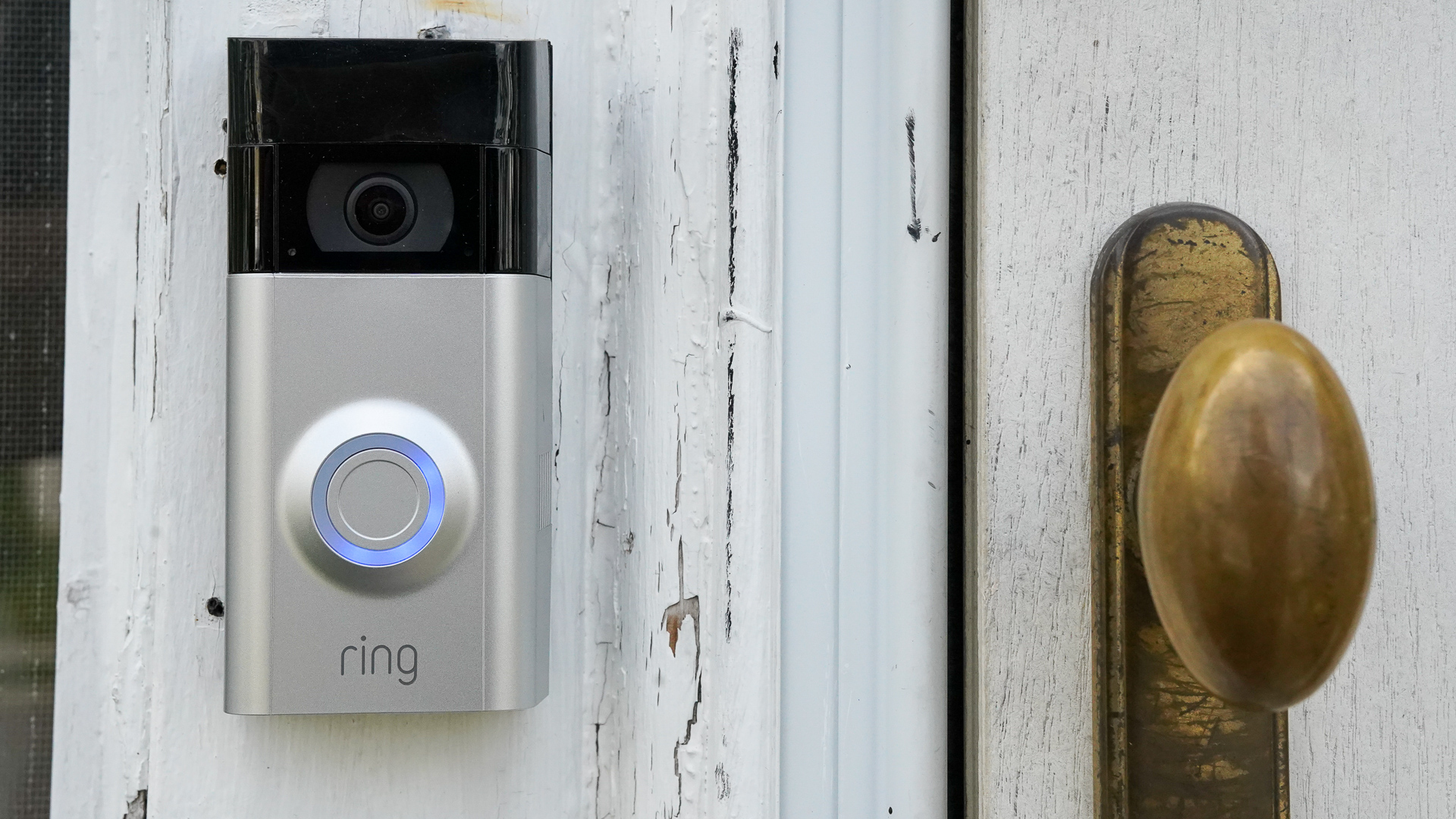 Ring Video Doorbell 3 Plus review closeup