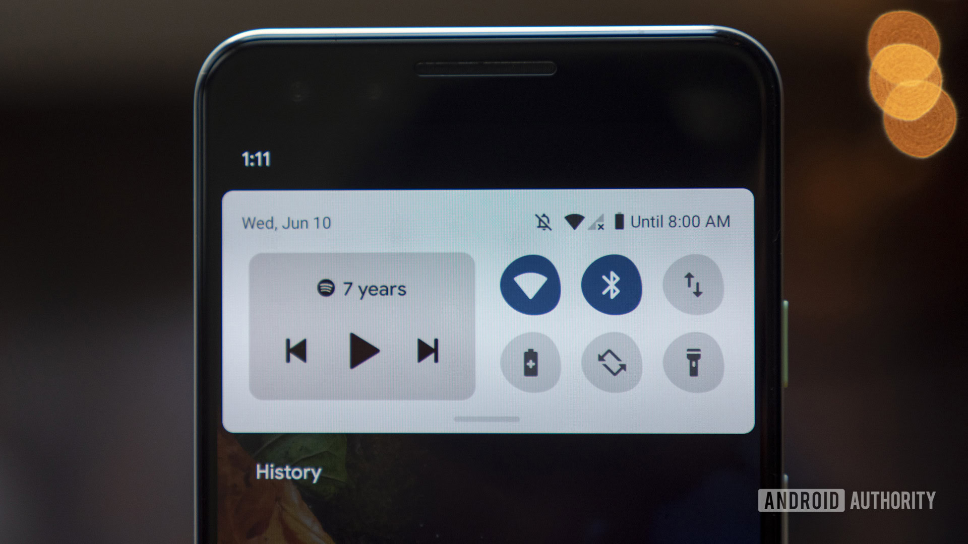 android 11 beta media playback controls notification shade quick settings pixel 3