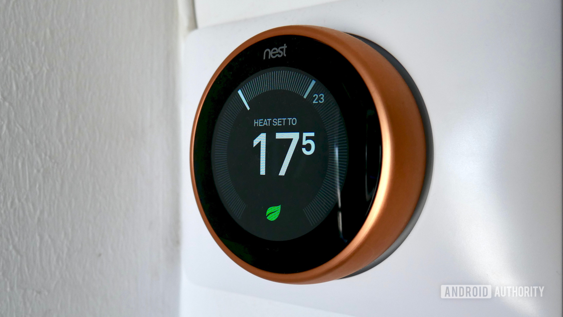 A 3rd gen Nest Learning Thermostat