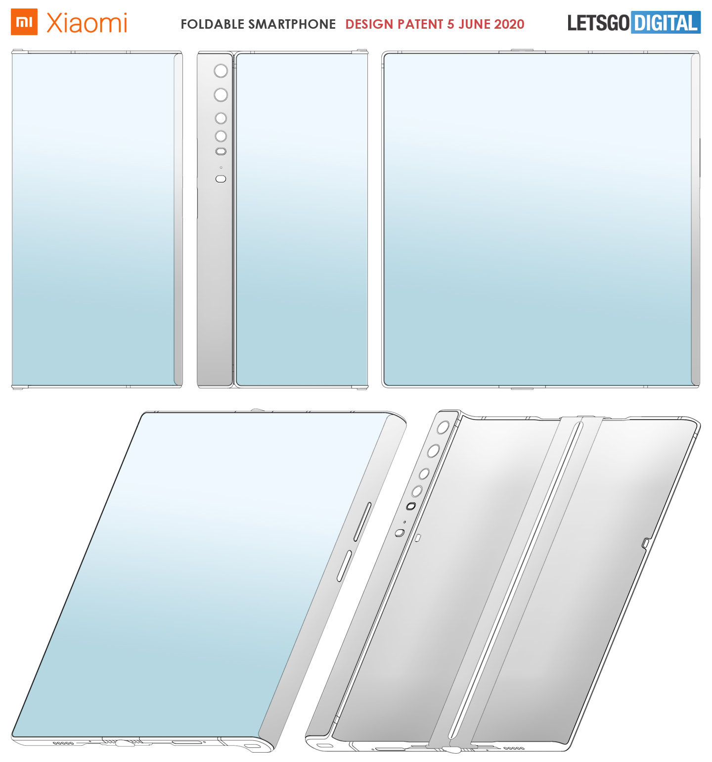 xiaomi foldable patent