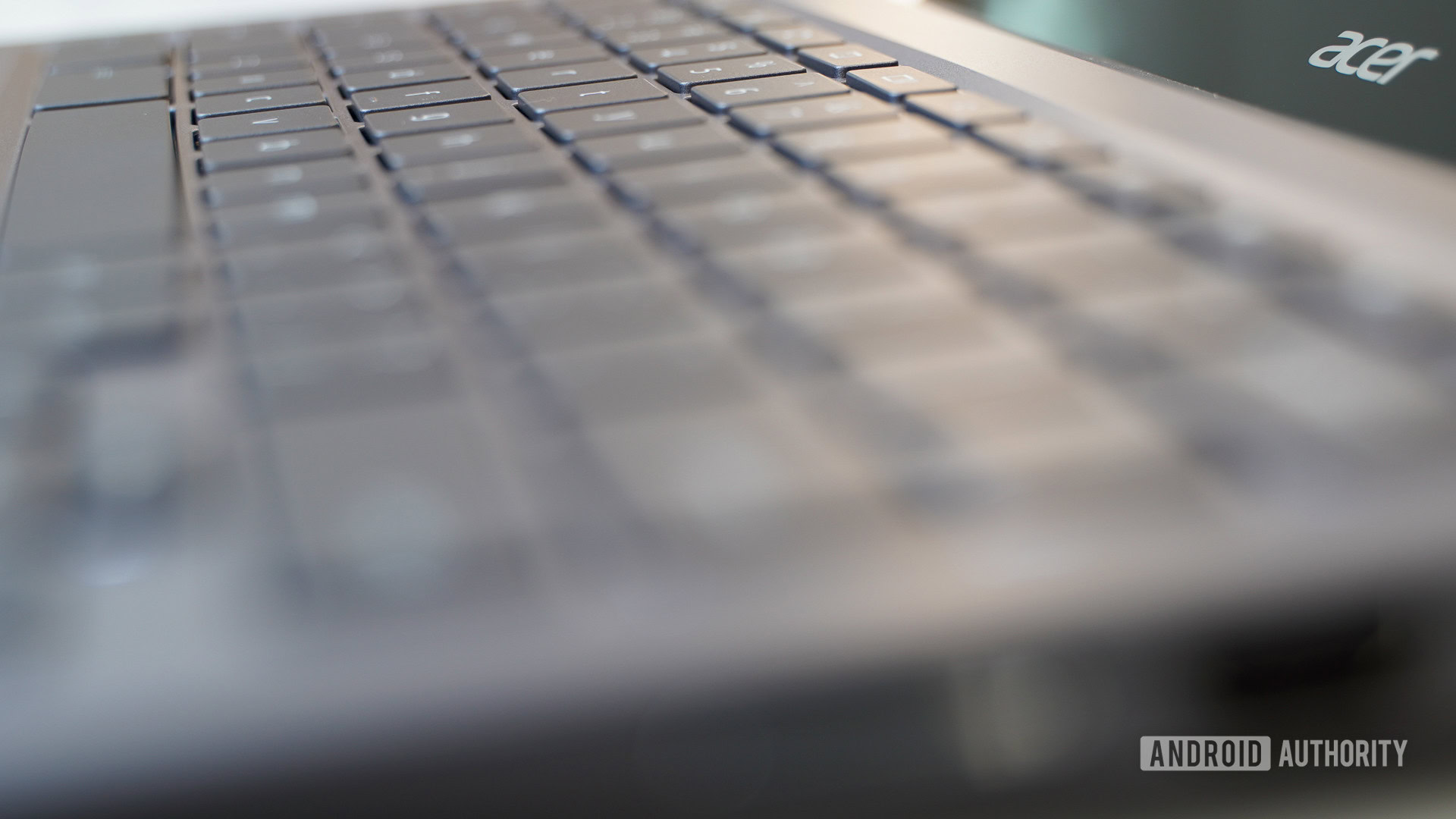 Acer Chromebook Spin 713 keyboarc closeup