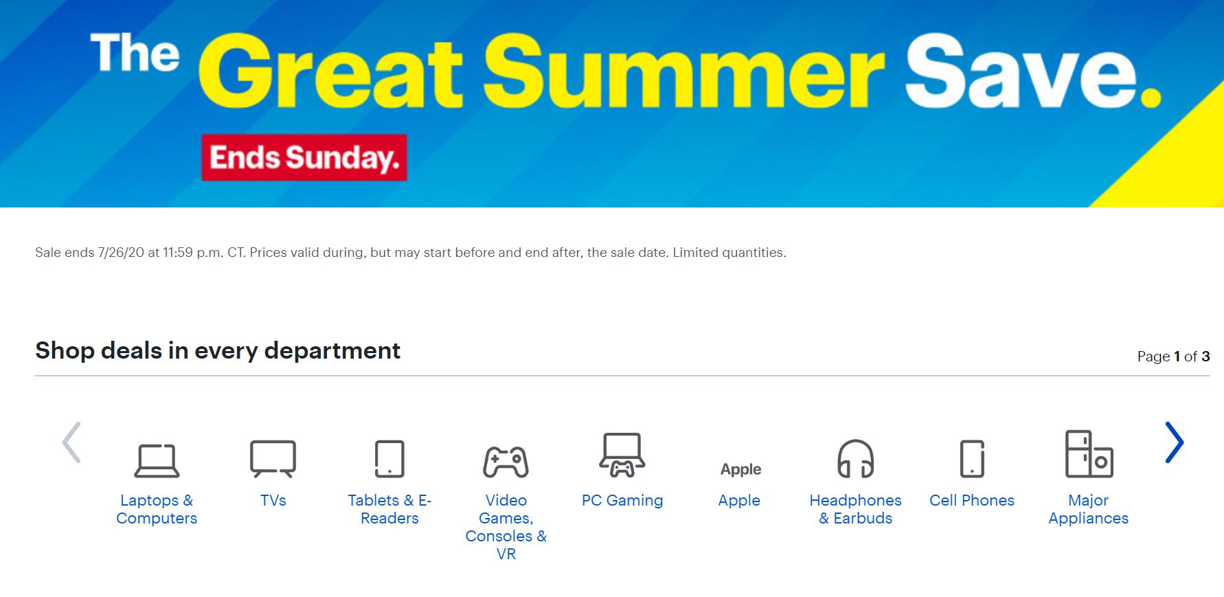 Best Buy Great Summer Save