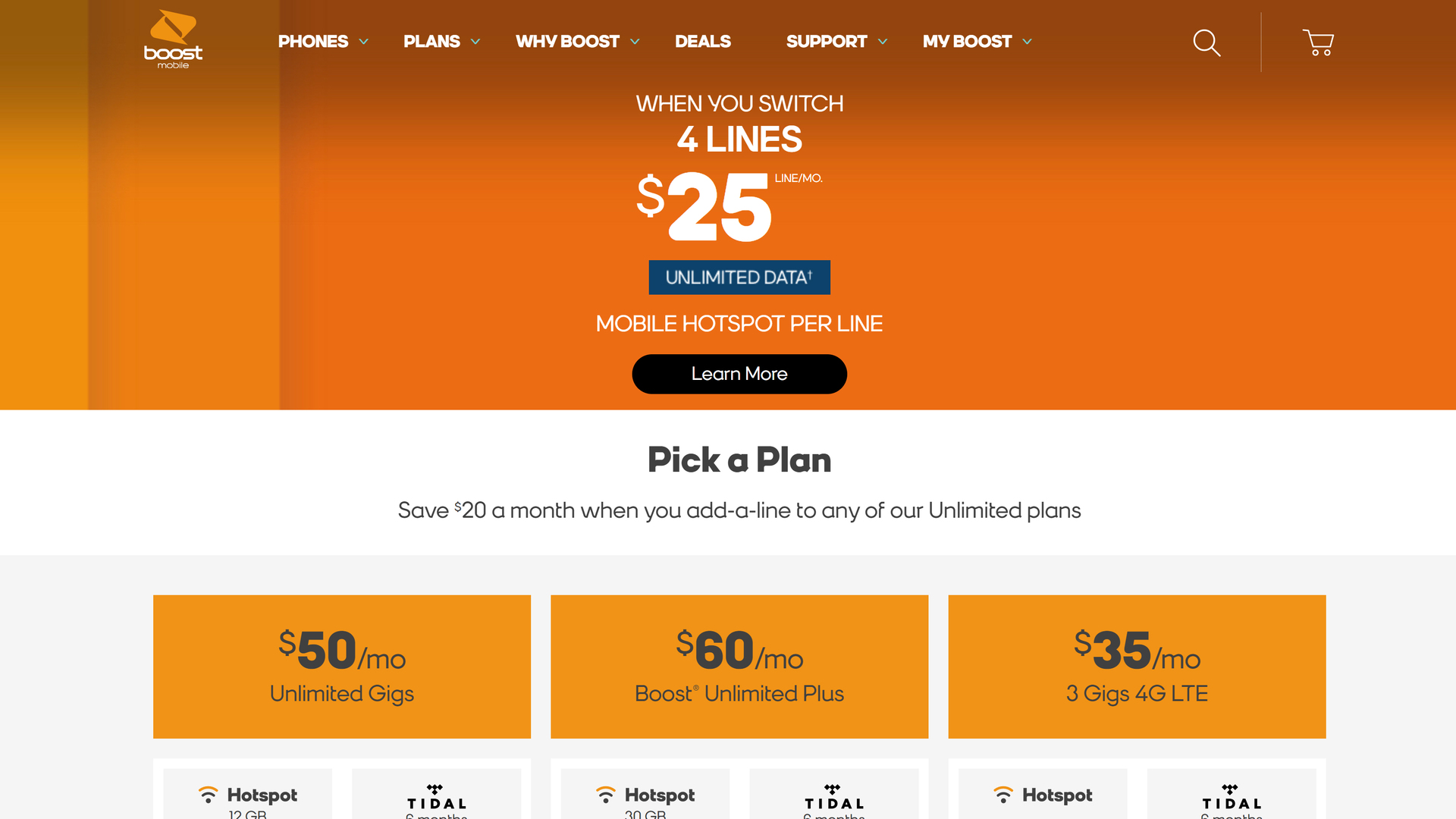Dish Boost Mobile Plans