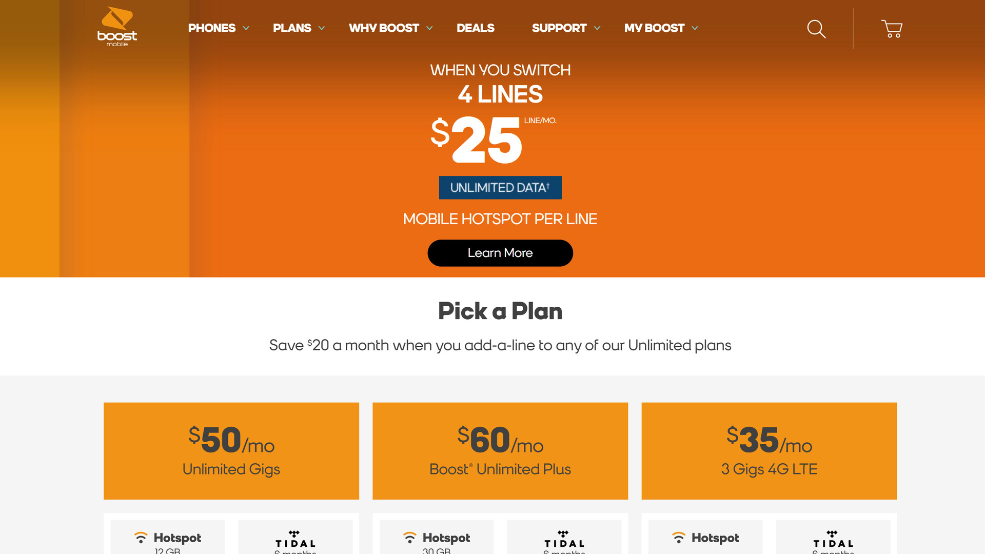 Dish Boost Mobile Plans