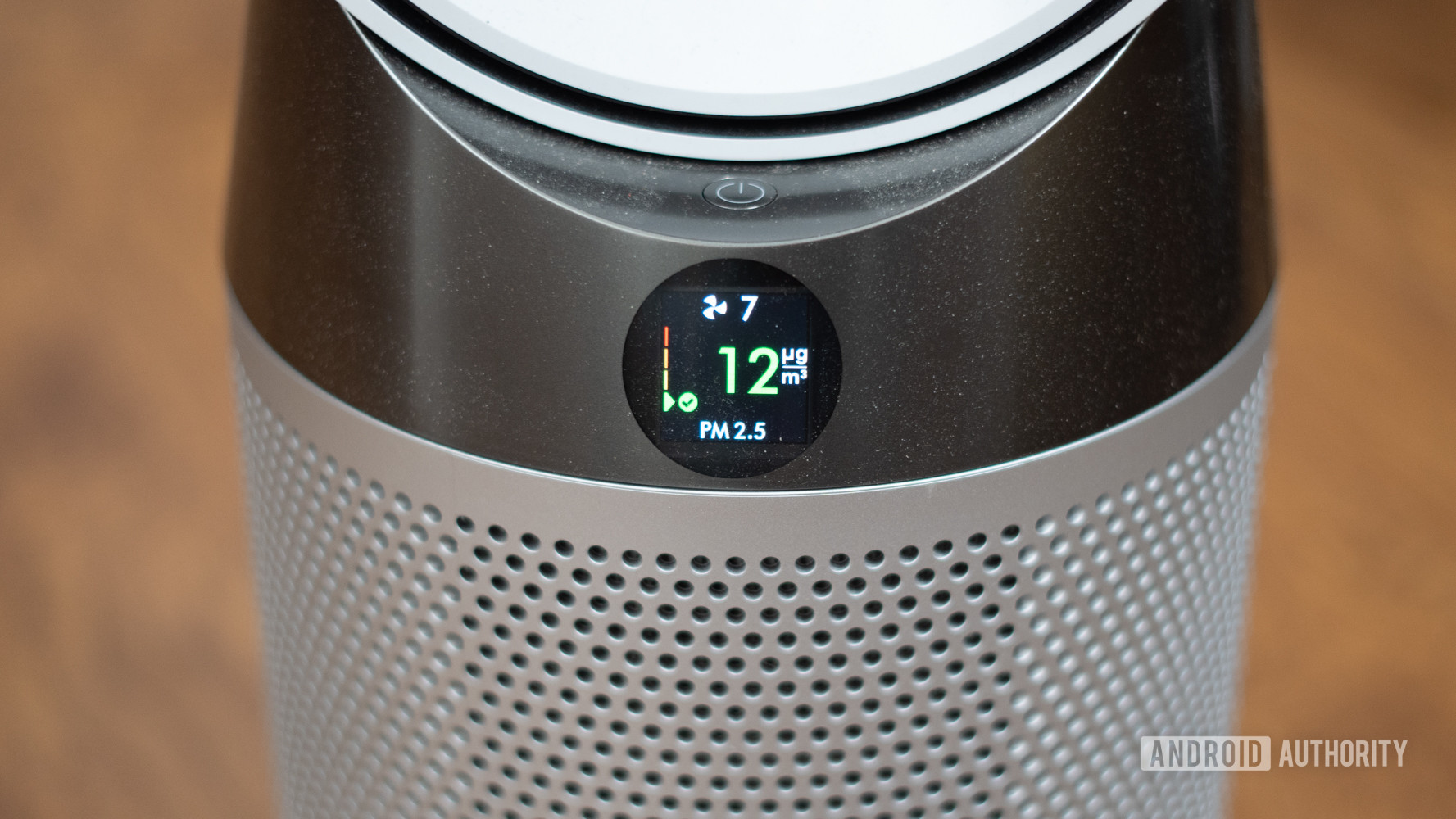 Dyson Pure Hot and Cool Air Purifier digital readout