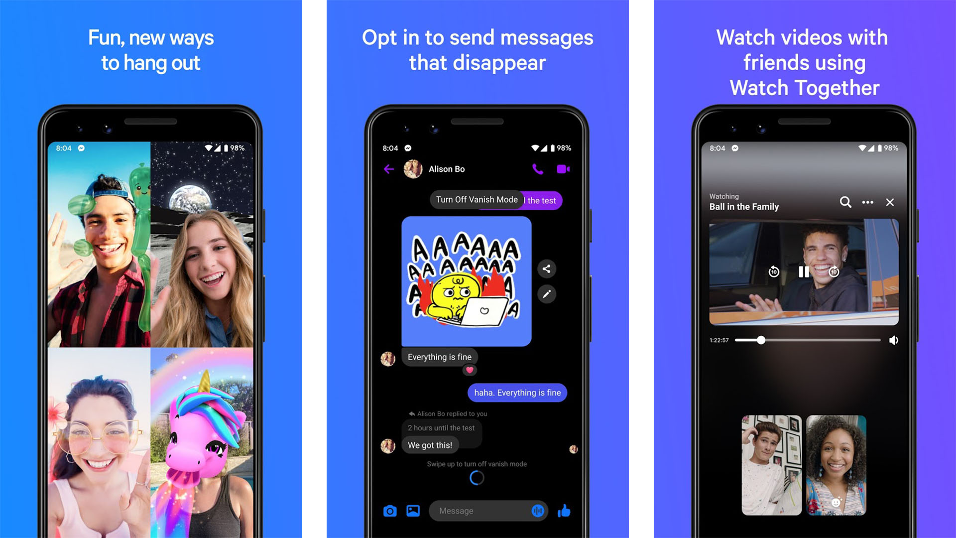 Facebook's latest test brings back in-app messaging