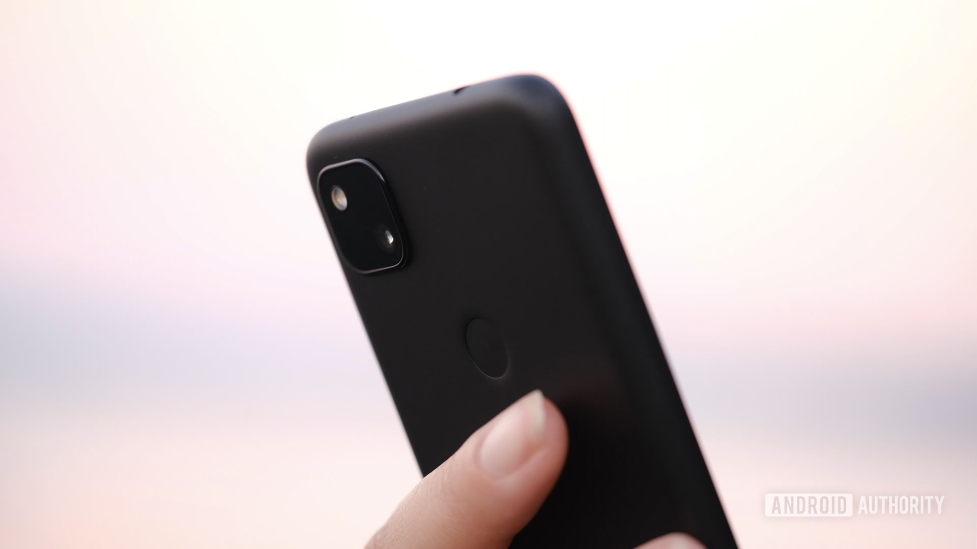 Google Pixel 4a fingerprint reader and camera macro 1
