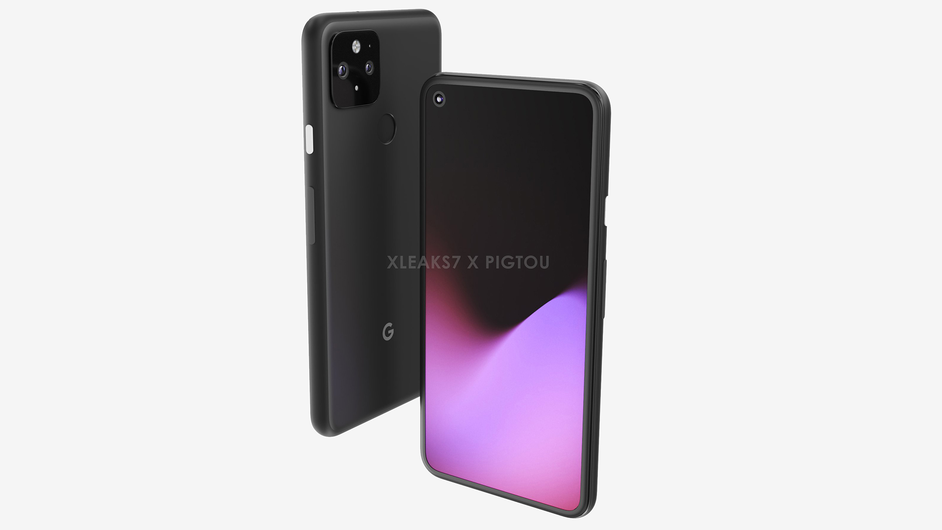 Google Pixel 5 Renders Front and Back Again