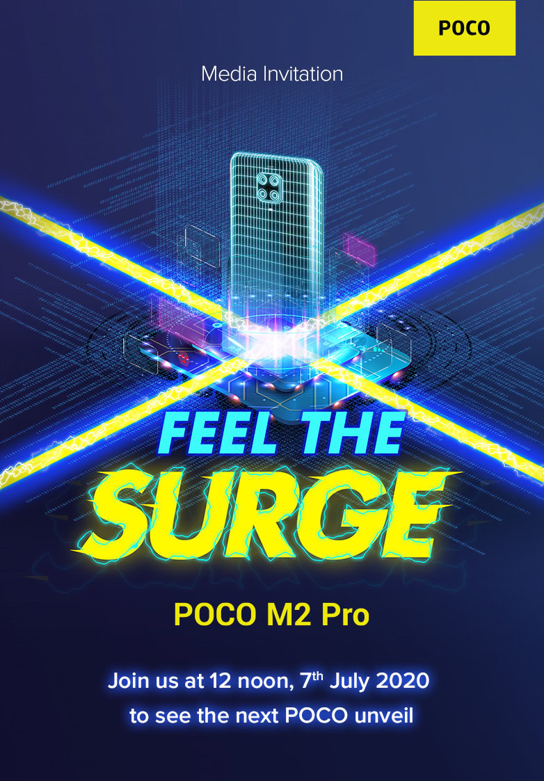 poco m2 pro india invite