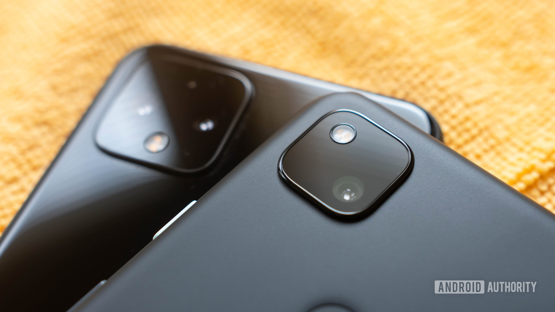 Google Pixel 4a and Pixel 4 camera housing