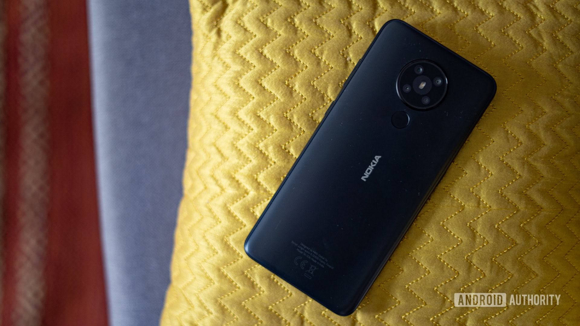 Nokia 5.3 rear profile shot