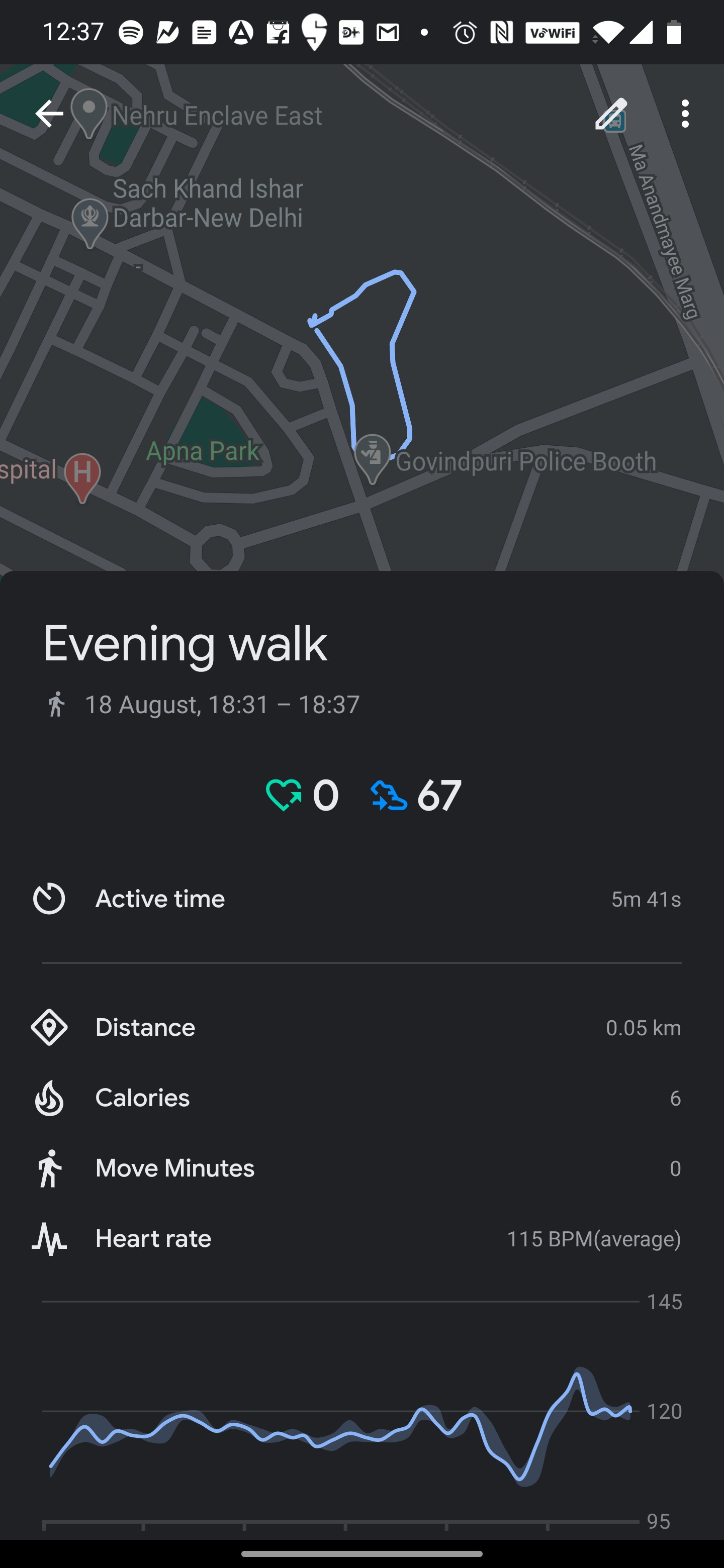 Oppo Watch fitness tracking