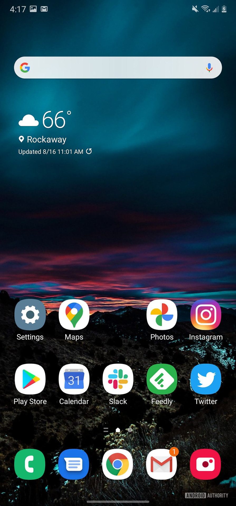 Samsung Galaxy Note 20 Ultra One UI Home