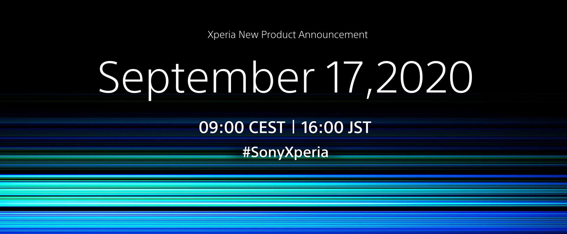 Sony Xperia 17 September event