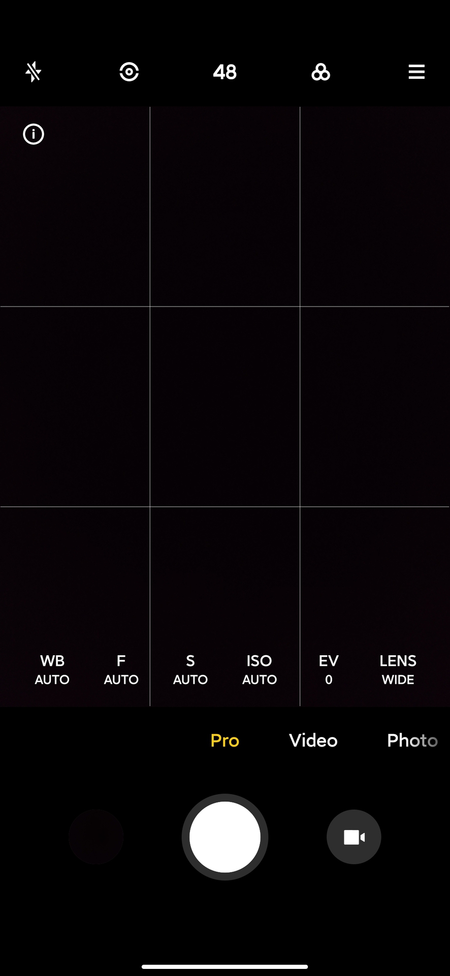 Xiaomi Mi 10 Ultra camera app pro mode