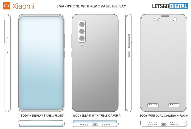 Xiaomi Removable display phone