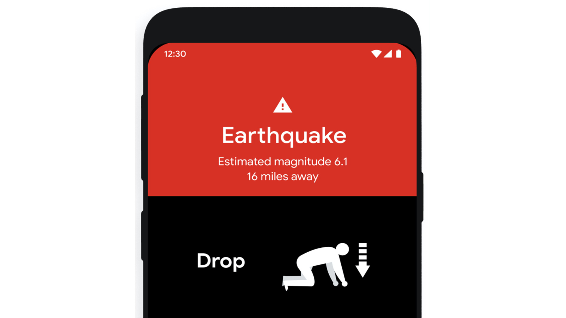 android earthquake alert