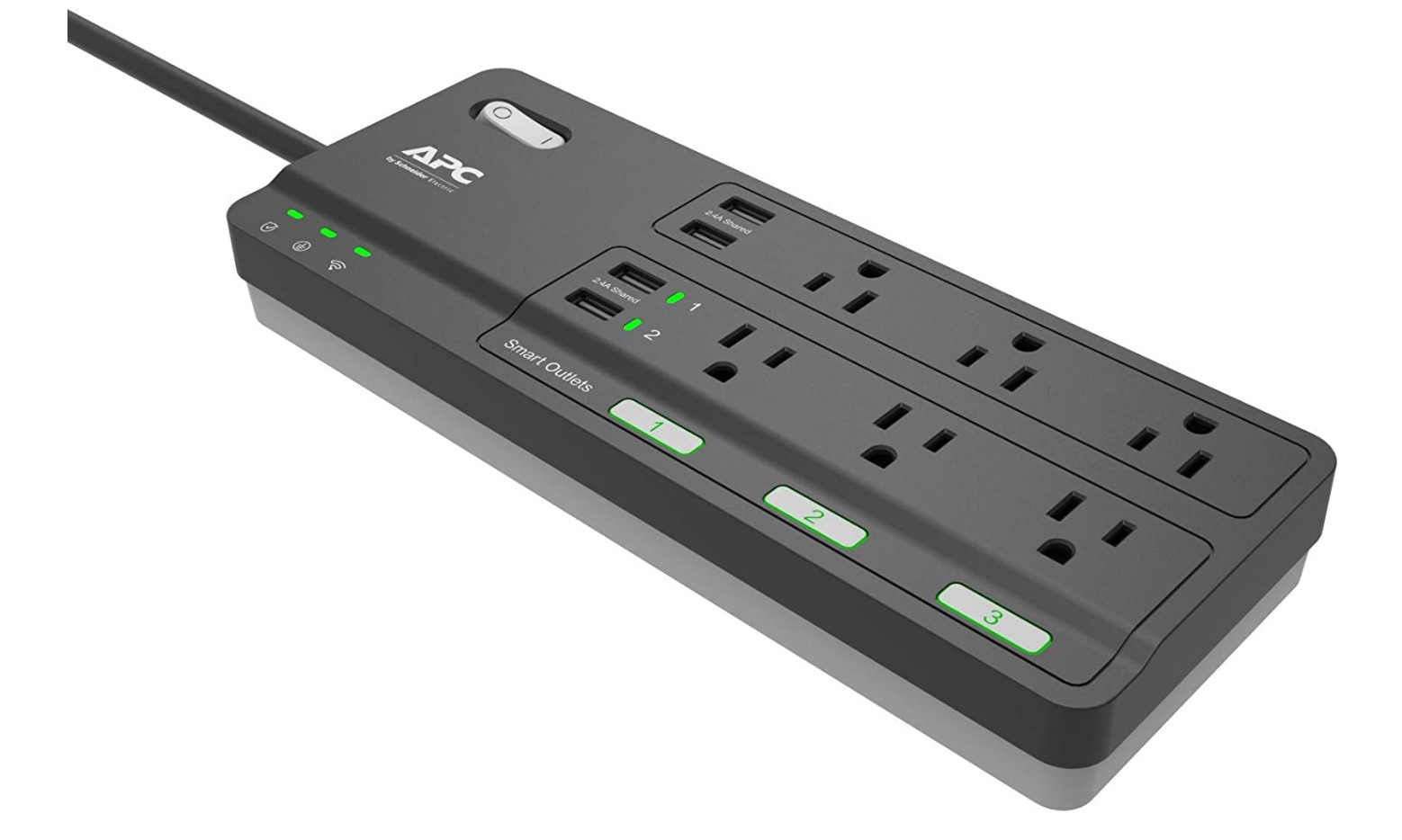 apc six outlet surge protector
