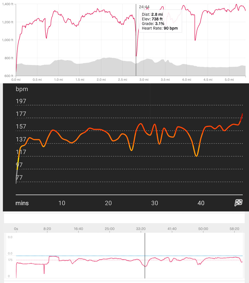 samsung galaxy watch 3 review heart rate screenshots analysis