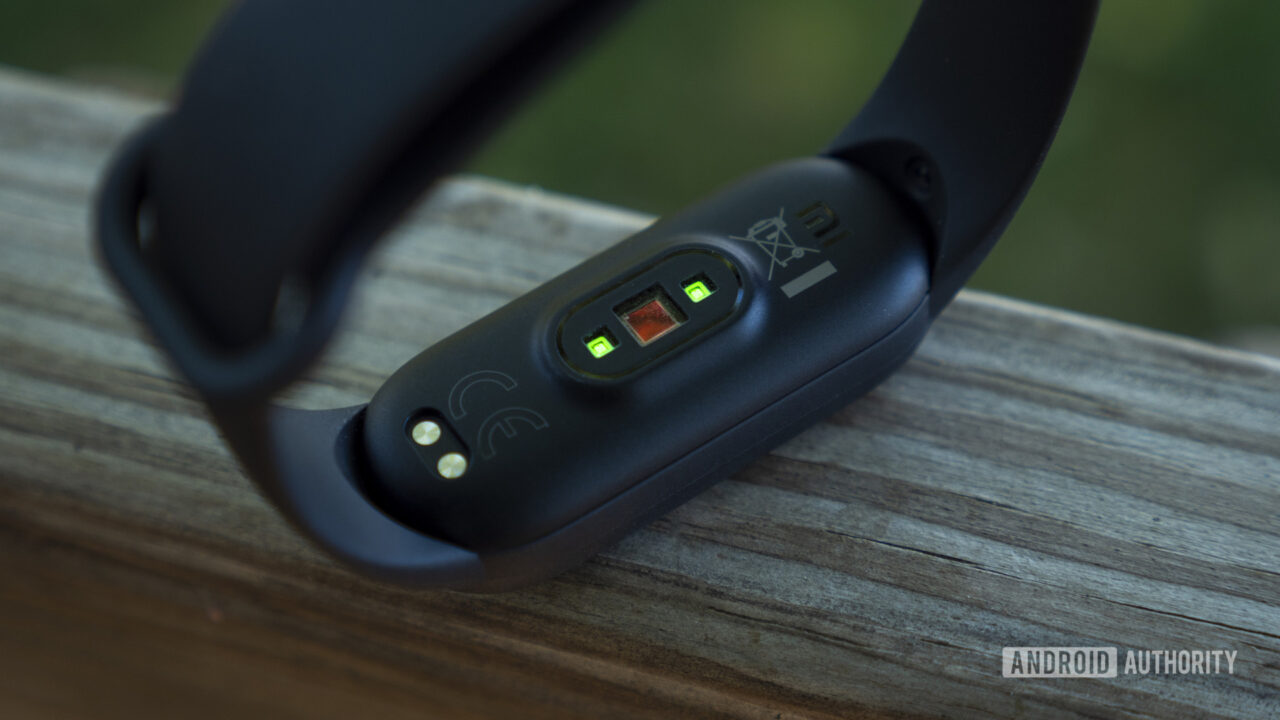 mi band 5 sensor test