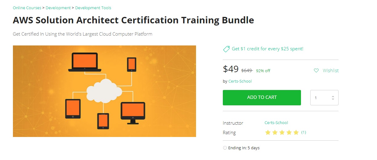 AWS Solution Architect Certification Training Bundle