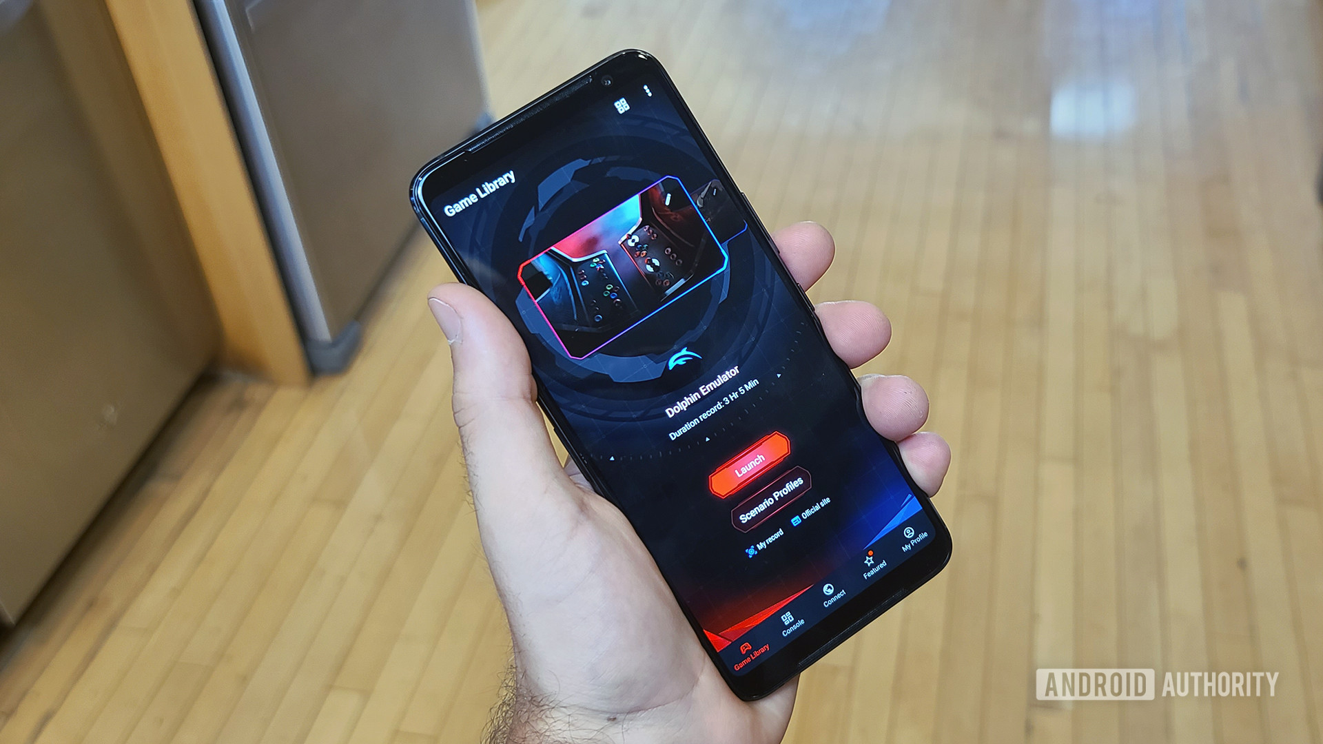 ASUS ROG Phone 3 Front In Hand