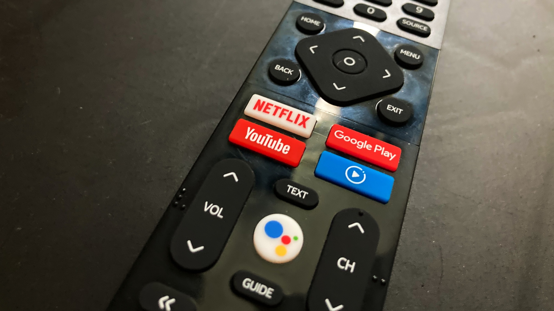 Google Assistant Button On Android TV Remote