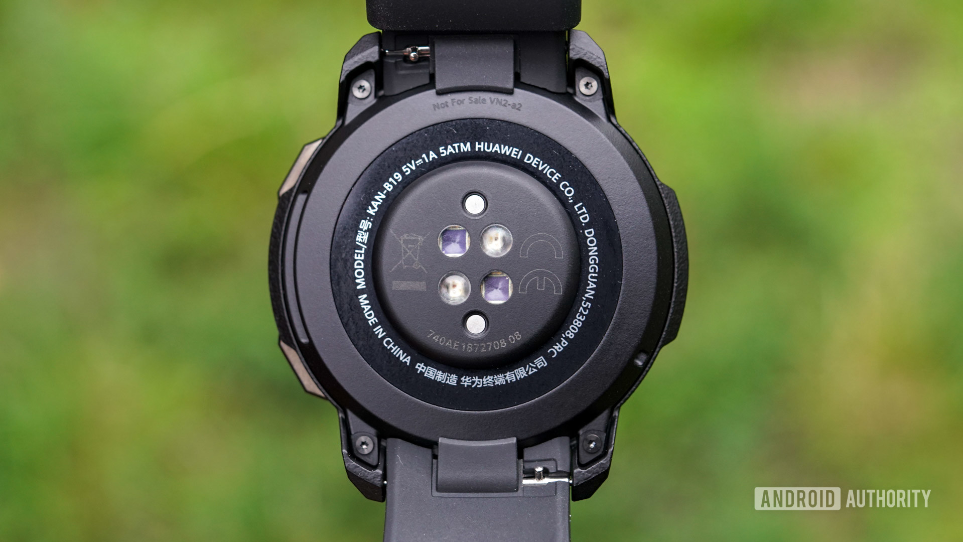 HONOR Watch GS Pro heart rate sensors and pogo pins
