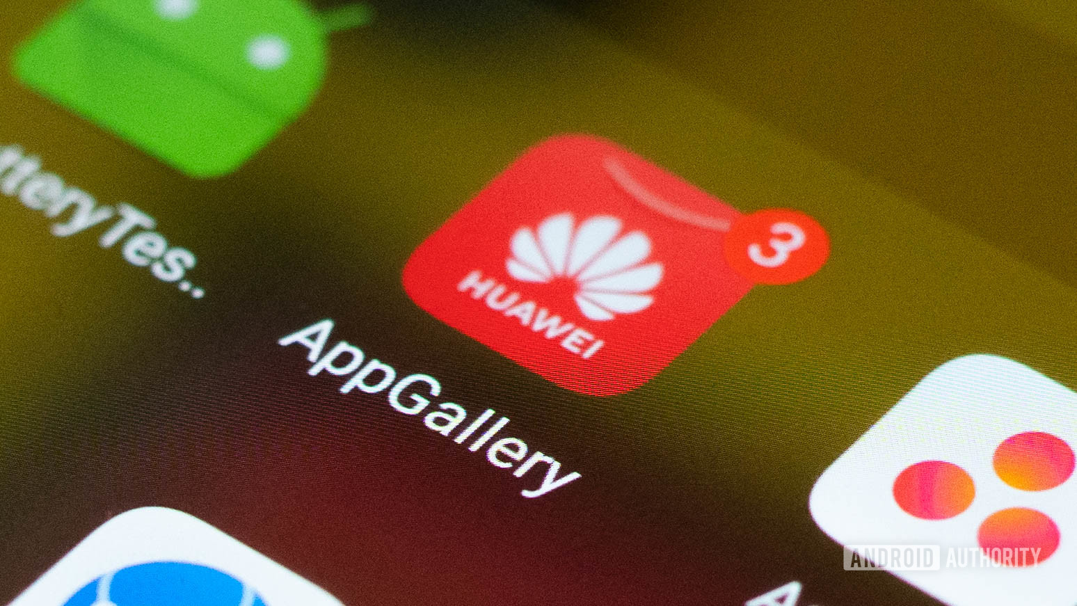 HUAWEI App Gallery icon in a HUAWEI app drawer