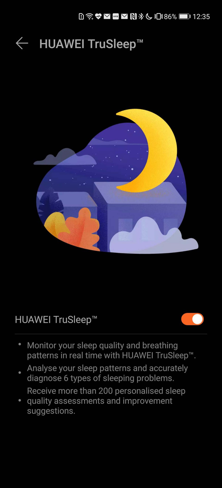 Huawei Health app Huawei TruSleep