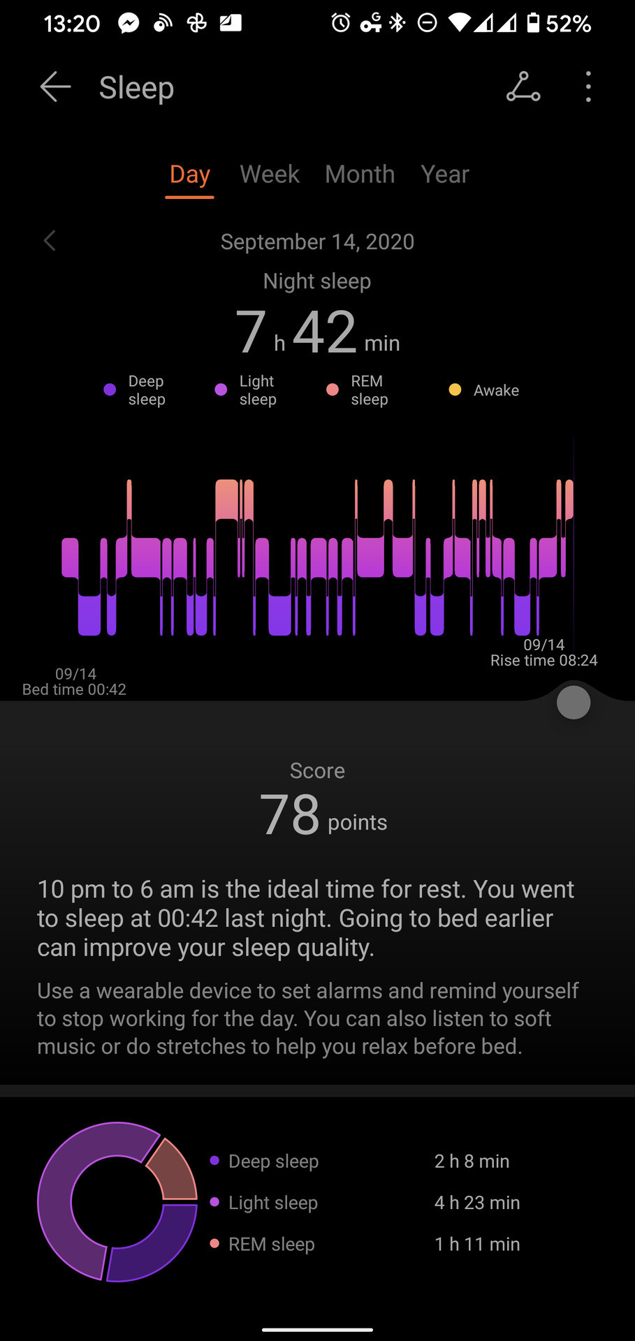 HUAWEI Health app sleep tracking