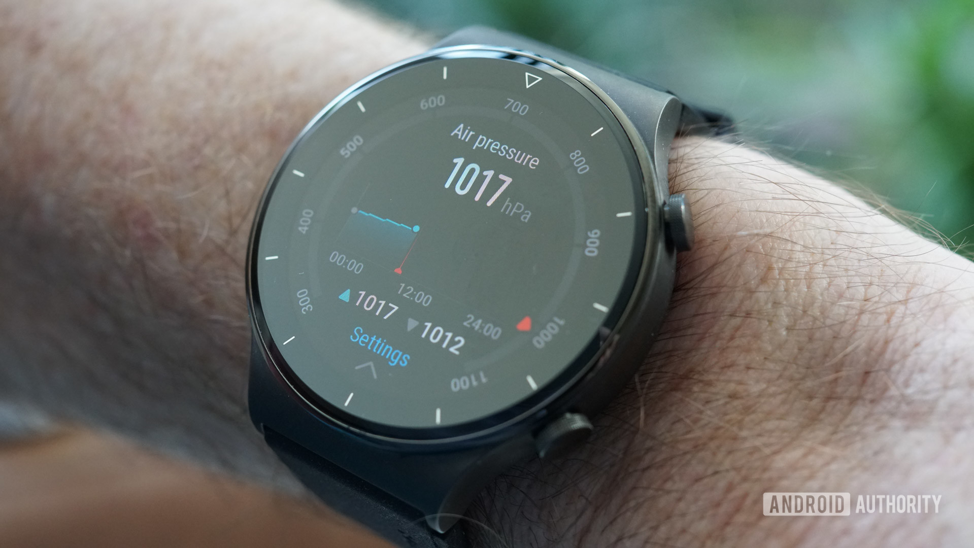 Huawei Watch GT 2 Pro barometric pressure