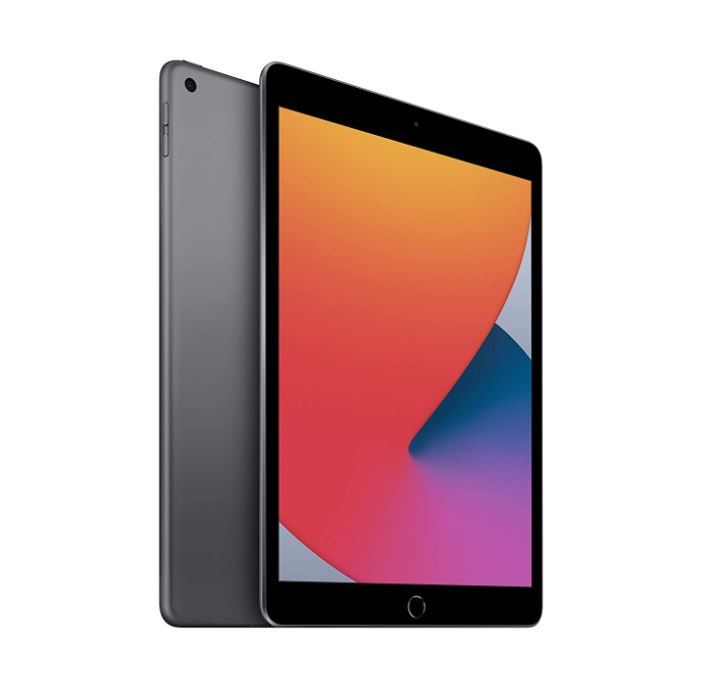 New Apple iPad Space Gray Latest Model 8th Generation Press Image